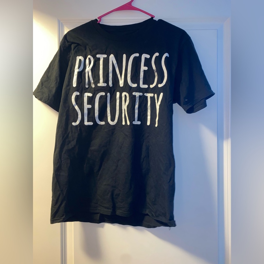 Princess Security Men’s T-Shirt Medium Size